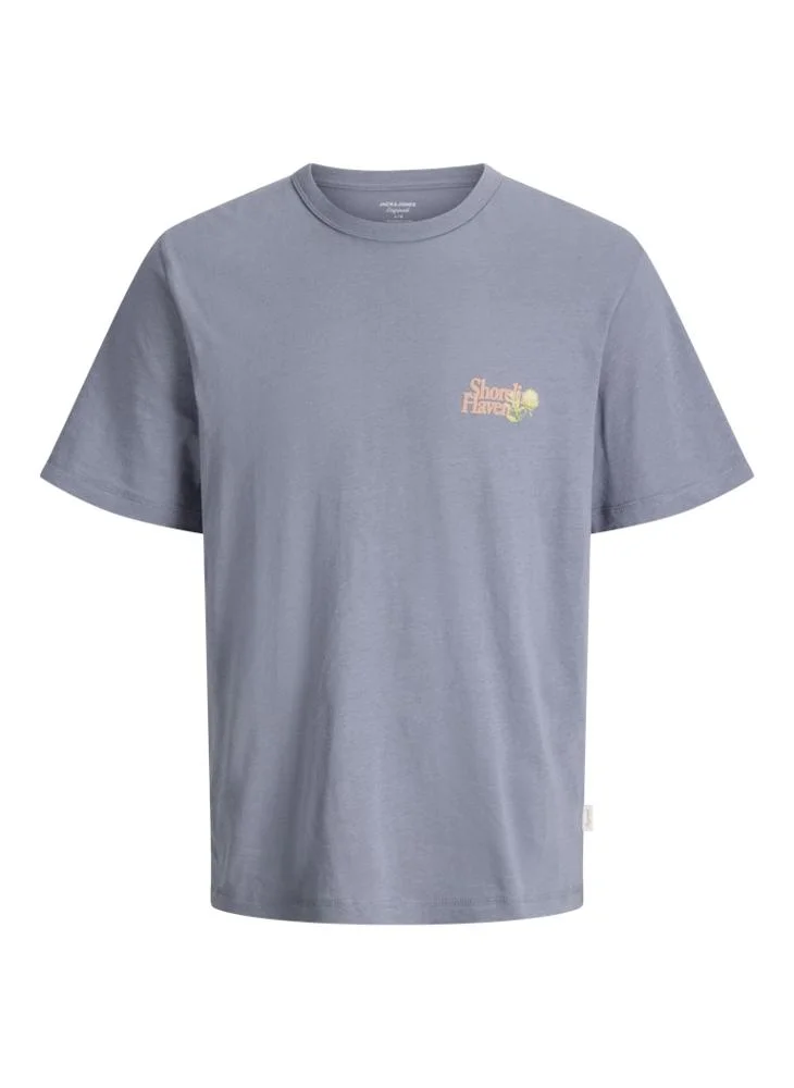 JACK & JONES  Graphic Crew Neck T-Shirt for Men | Best Price UAE